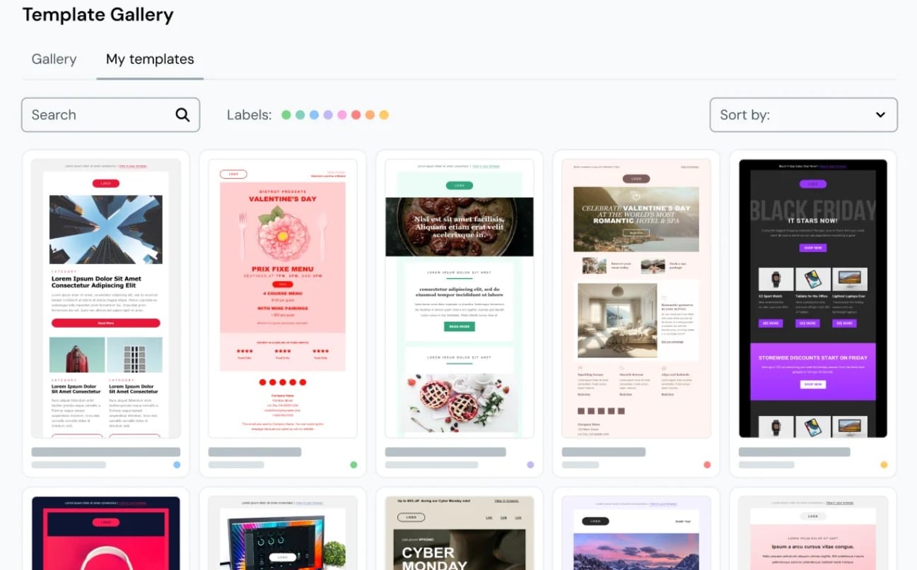 mailgun marketing templates