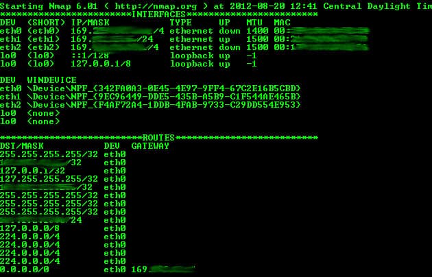 nmap
