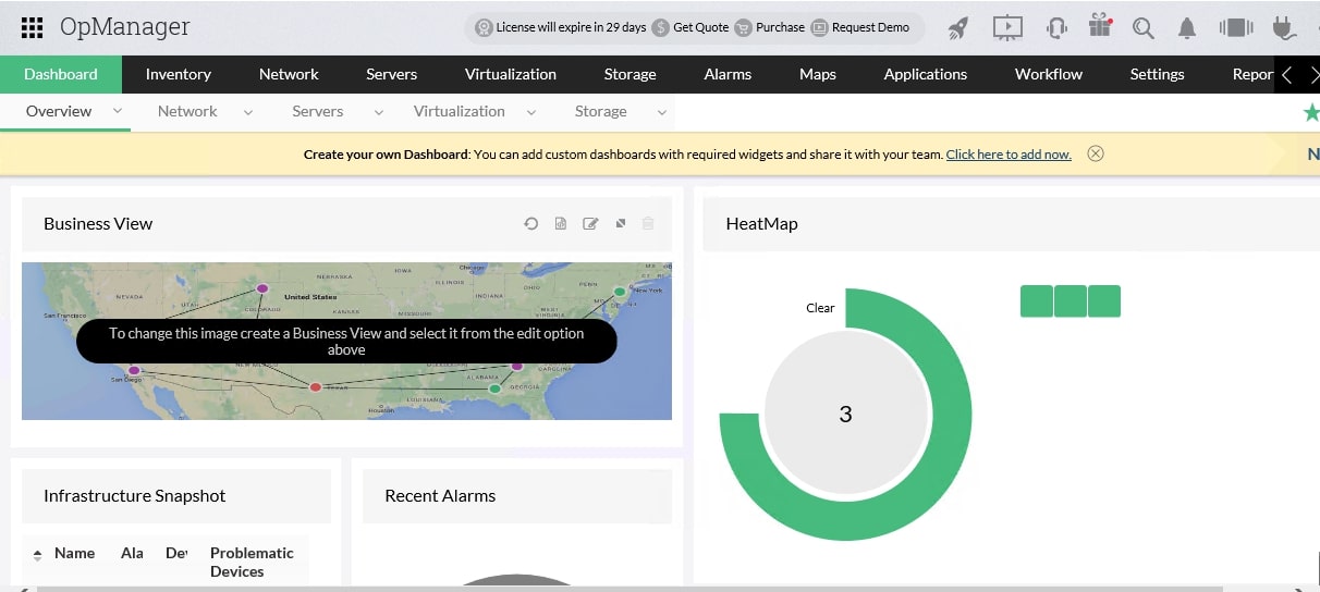 op manager dashboard