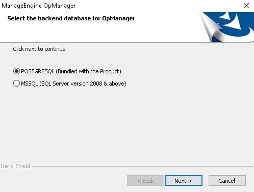 op manager define database