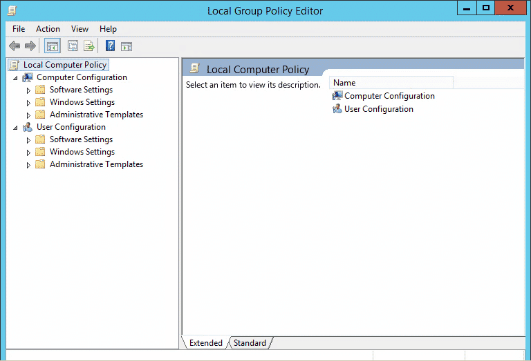 open group policy