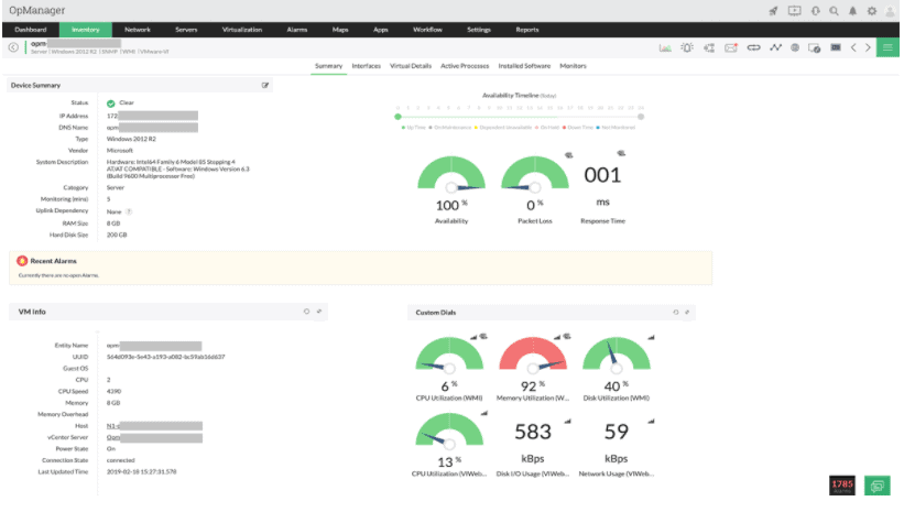 ManageEngine OpManager