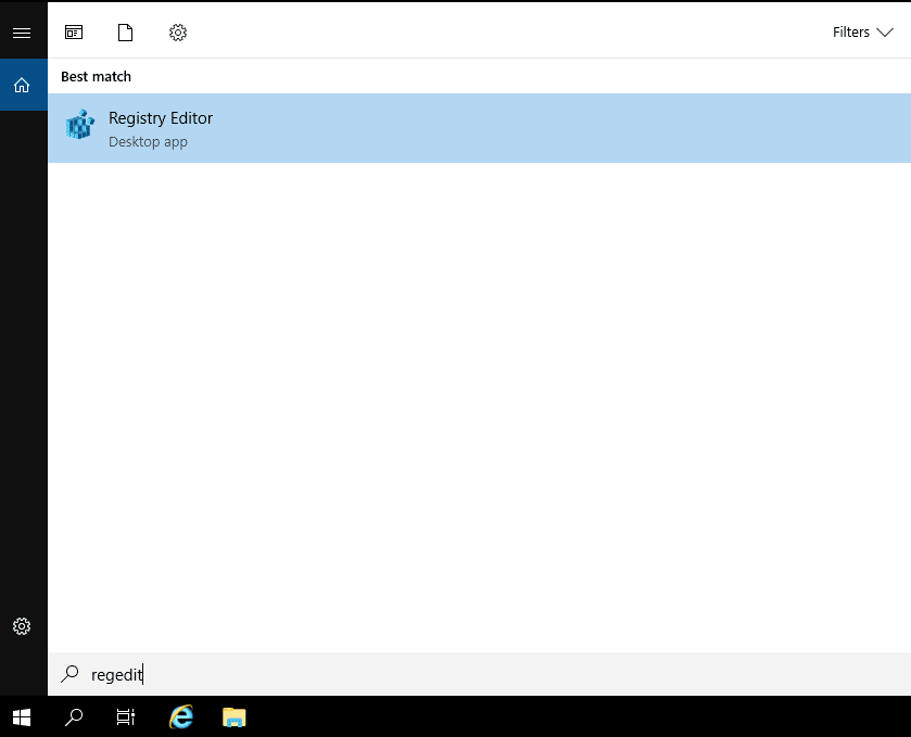 search for remote registry