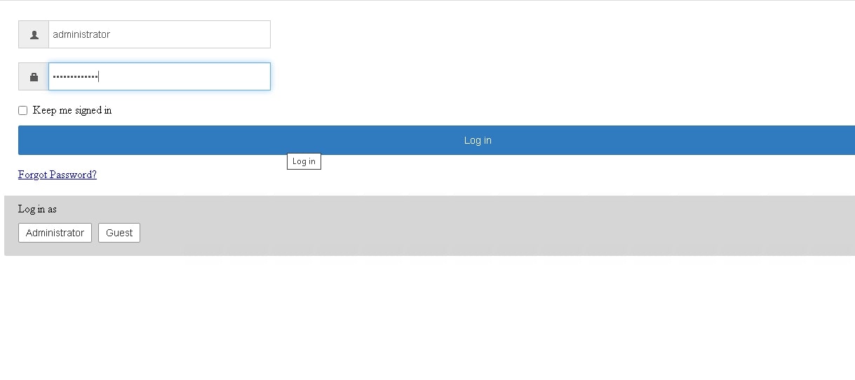 servicedesk plus login page