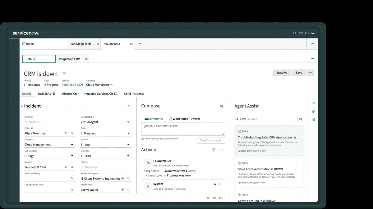 ServiceNow