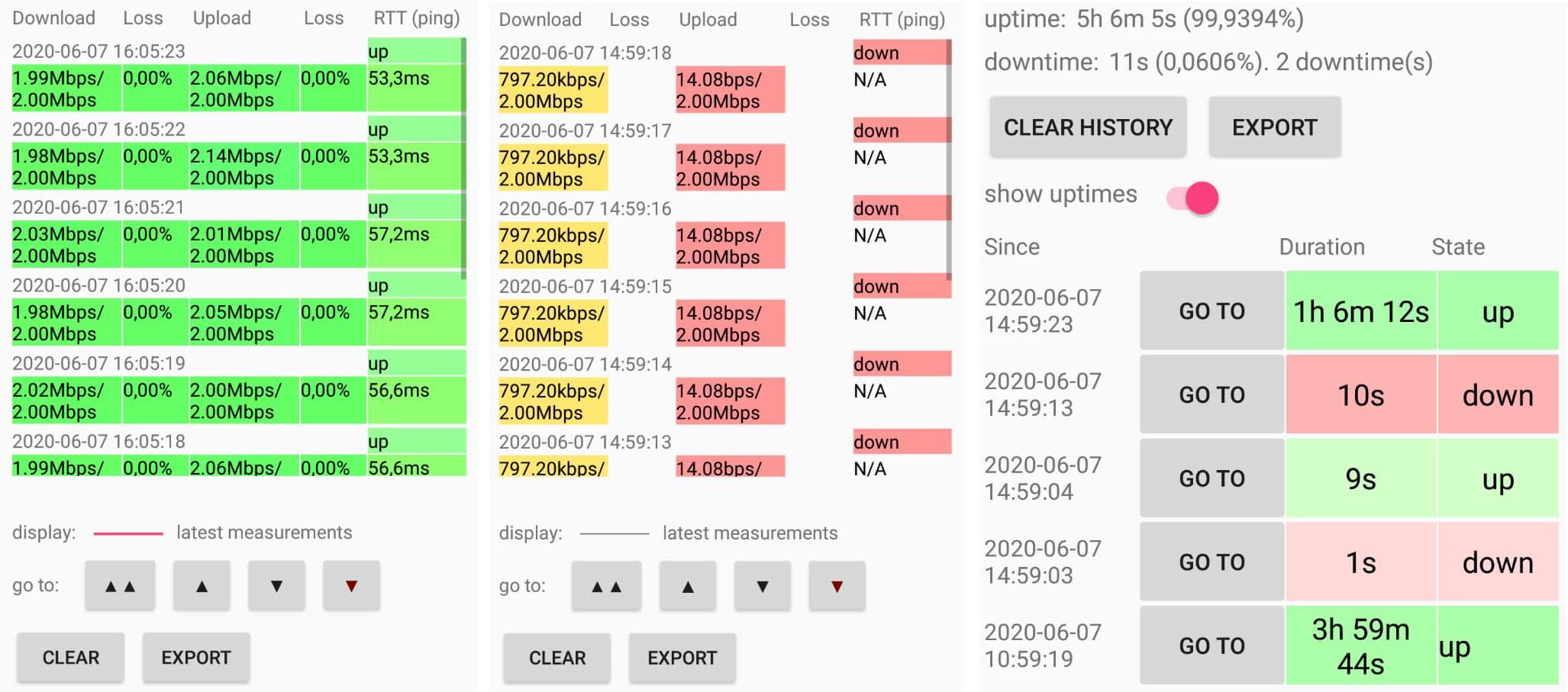starfinity jitter